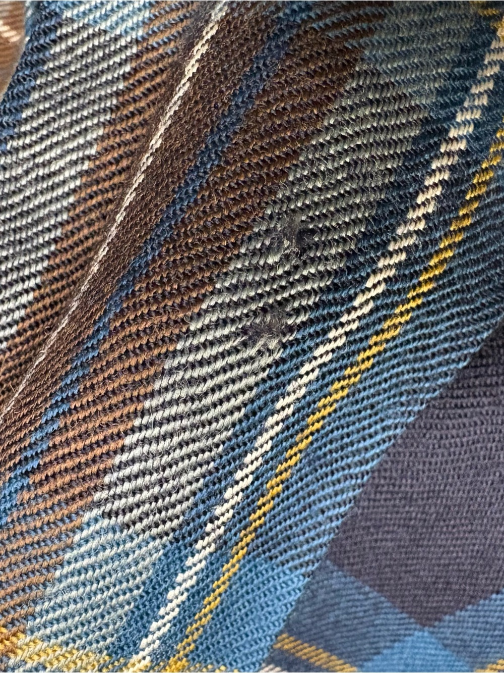 VTG Brooks Brothers Kilt Skirt Womens 10 Blue Plaid Pleated USA Made Preppy - Picture 3 of 6